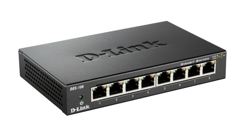 8 porturi Gigabit