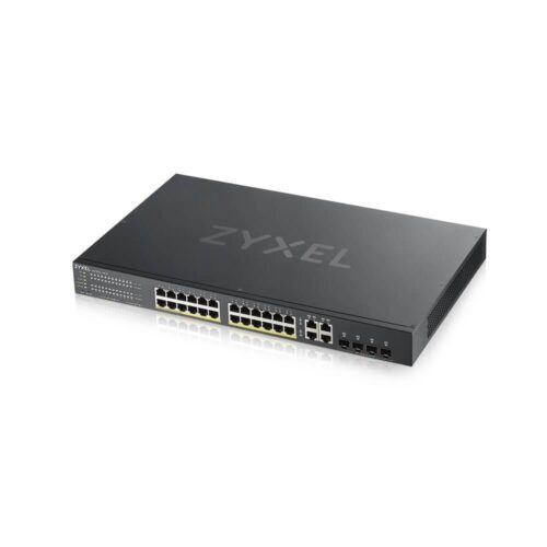 Zyxel GS192024HPV2 24-port GbE Smart Managed POE Switch 4x GbE