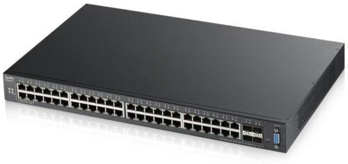 Zyxel XGS2210-52 48-port GbE L2 Switch with 10GbE Uplink