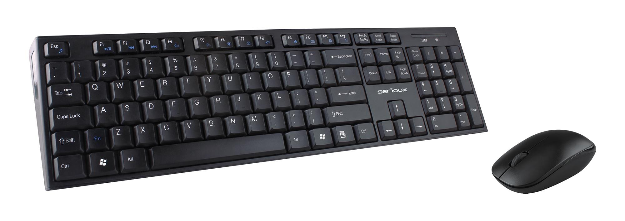 Kit tastatura + mouse Serioux NK9800WR