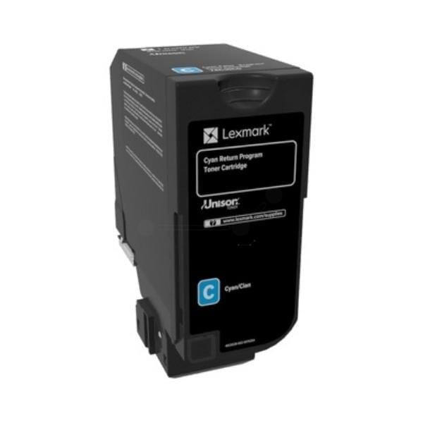 Toner Lexmark 74C2SCE cyan