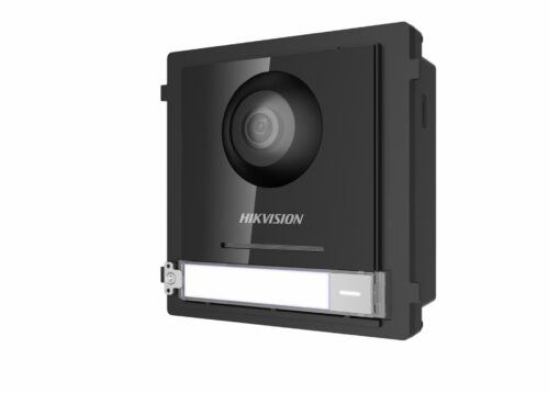 Panou videointerfon modular de exterior Hikvision DS-KD8003-IME1/EU; 1 xbuton apelare