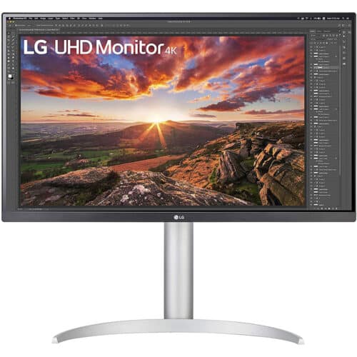 Monitor LED IPS LG, 4K, Ultra HD, 60Hz, 5ms, HDMI, Display Port, USB, USB Type-C, 27UP850-W.AEU