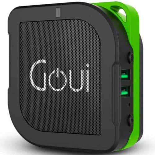Baterie externa Goui Cube, 10000 mA, Quick Charge, Fast Wireless, USB to USB Type-C, Negru