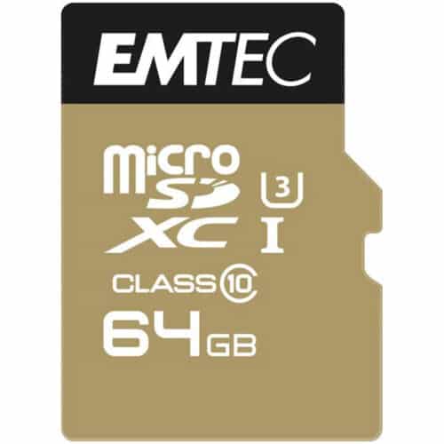 Card de memorie Micro SDHC EMTEC, 64GB, Clasa 10