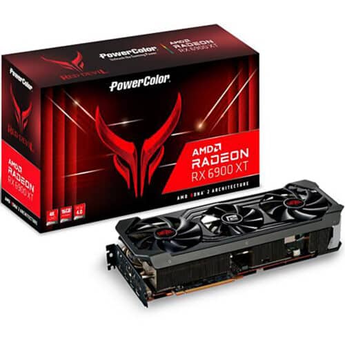 Placa video PowerColor Red Devil AMD Radeon RX 6900 XT, 16GB GDDR6, 256 bit