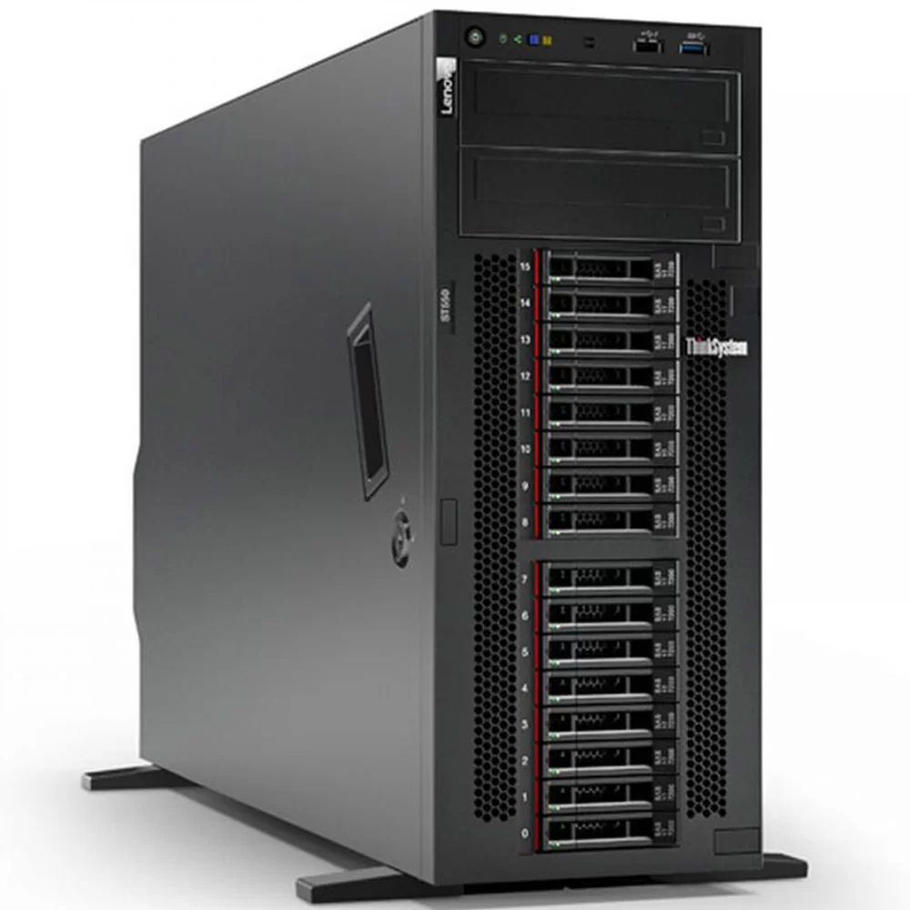 Server Lenovo ThinkSystem ST550, Xeon Silver 4208, 16GB, 2933MHz, 750W, No DVD, 7X10A0CWEA
