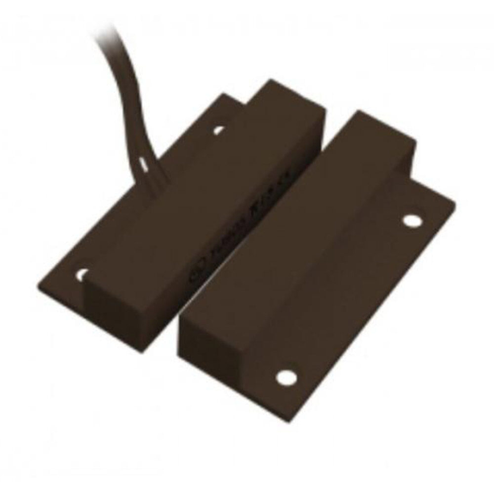 Contact magnetic ND-MC21S-B-10, set 10 bucati, material plastic, montare aparenta, culoare maro