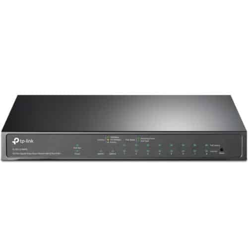 Switch TP-Link TL-SG1210MPE, managed, 9× 10/100/1000 Mbps RJ45 Ports, 20 Gbps, PoE, Gri