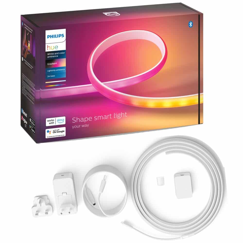 Banda LED RGB inteligenta Philips Hue Gradient Lightstrip