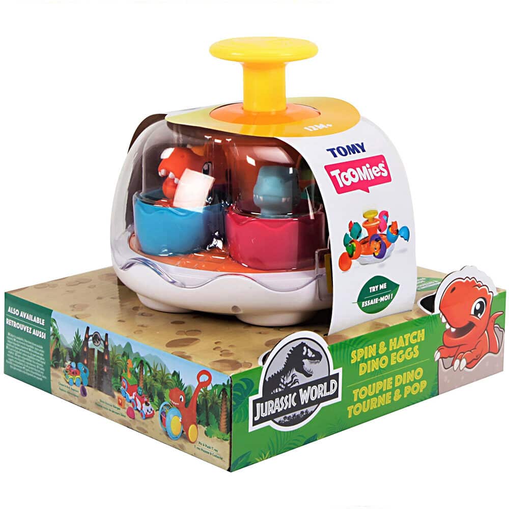 Jucarie interactiva Tomy T73252, Incubatorul cu dinozauri, Jurassic World