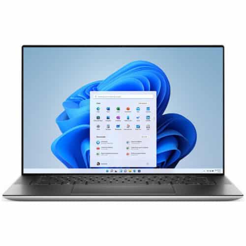 Laptop Dell XPS 9510, i7-11800H, 15.6 inch, Ultra HD+, Touch, 32GB RAM, 1TB SSD, Windows 11 Pro, Platinum Silver