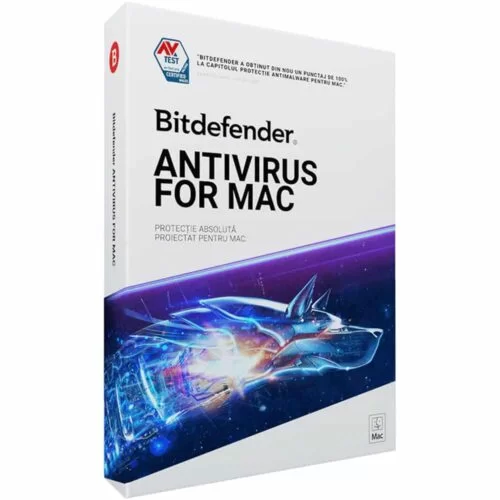 Licenta Retail Bitdefender Antivirus for Mac, 1 an, 1 dispozitive, New