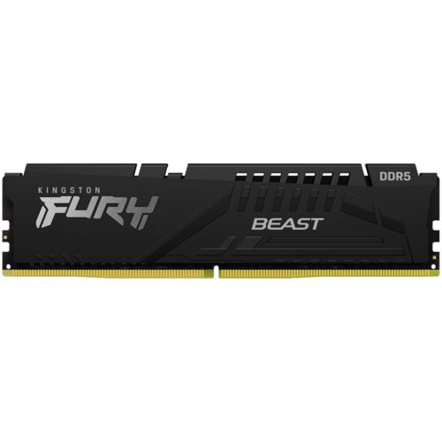 Memorie RAM PC Kingston Fury Beast, 16GB DDR5, 4800 MHz, CL38, 1.1V, KF548C38BB-16