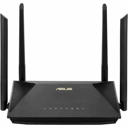 Router gaming wireless Asus RT-AX53U, AX5700, Wi-Fi 6, OFDMA, MU-MIMO, AiProtection, Parental Controls, 4 antene Wi-Fi