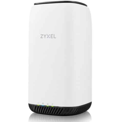 Router Wireless Zyxel pentru interior 4G, 5G, Wi-Fi 6, 2 Porturi Gigabit , 2 Conectori pentru antene exterioare