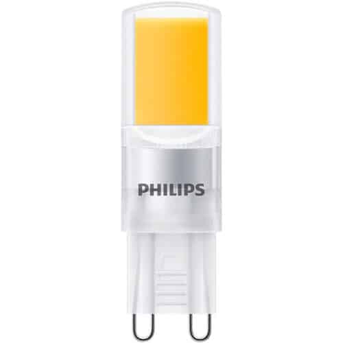 Set 6 Becuri LED Philips 40W, G9, 400 lm, lumina alba 3000 K