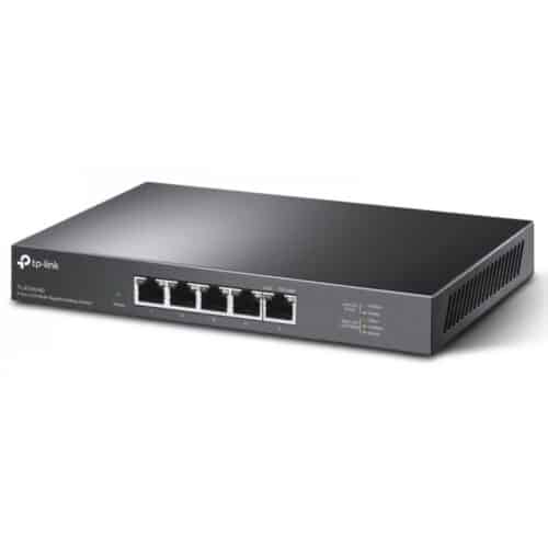 Switch TP-Link TL-SG105-M2, 5 porturi 2.5G, 5×100Mbps/1Gbps/2.5Gbp, Auto-Negotiation, 18.6 Mpps