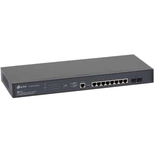 Switch TP-Link TL-SG3210XHP-M2, 8 x 100/1000/2500 Mbps RJ4, 2 x 10G SFP, 1 x RJ45, 1 x Micro-USB, 80 Gbps, 59.52 Mpps