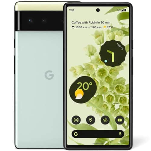 Telefon mobil Google Pixel 6, 128GB, 8GB RAM, 5G, Sorta Seafoam