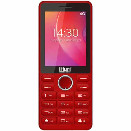 Telefon mobil iHunt i7, Dual SIM, 128MB, 64MB RAM, 4G, Red