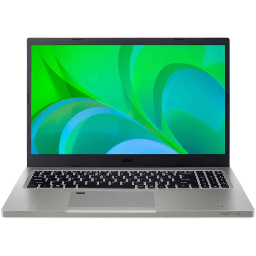 Laptop Acer Aspire Vero AV15-51, 15 inch, I5-1155G7, 8GB RAM, 512GB SSD, Windows 10 Home, gri