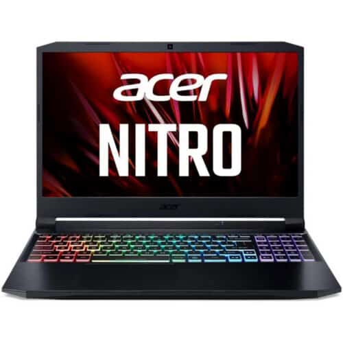 Laptop Acer Nitro AN515, 15 inch, Amd Ryzen 5 5600H, 8GB RAM, 512GB SSD, RTX 3060 6GB, negru