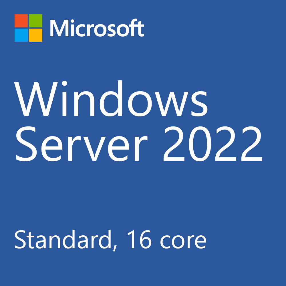 Licenta HPE Microsoft Windows Server Standard 2022, 16 core, ROK EU, P46171-A21