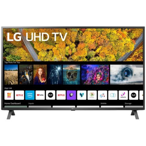 Televizor LG 75UP75003LC, 189 cm, Smart, 4K, Ultra HD, LED, CI+ slot, HDMI, USB, Clasa G