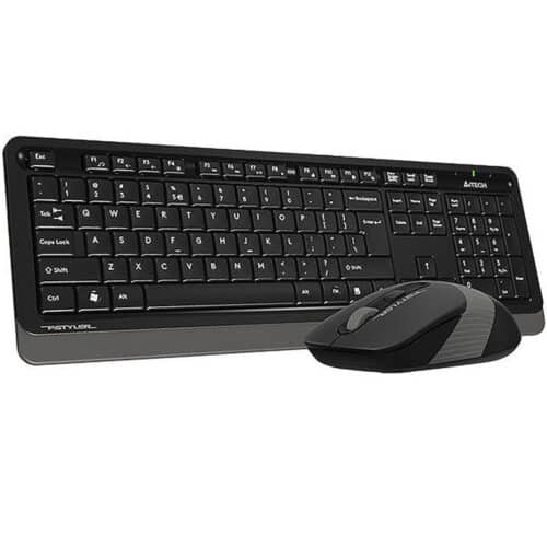 Kit Tastatura si Mouse Wireless A4Tech FG1010, Negru / Gri