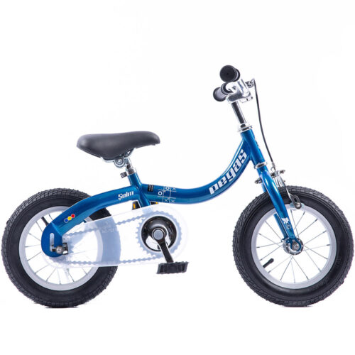 Bicicleta Pegas Soim 2 in1 pentru copii, 12 inch, Albastru, SOIM121ABS