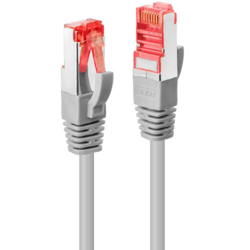 Cablu de retea Lindy Cat.6 S/FTP Network, 10m, Gri