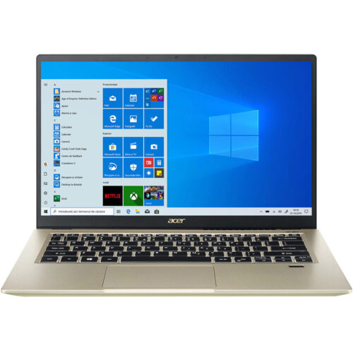 Laptop Acer Swift 3X SF314, i5-1135G7, 14 inch, Full HD, 8GB RAM, 512GB SSD, Intel Iris Xe Graphics, Windows 10 Pro