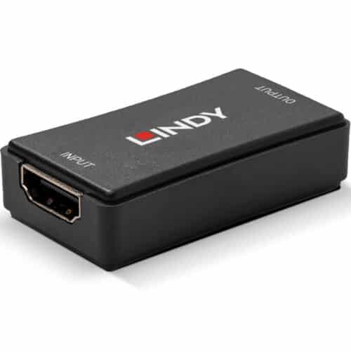 Repetitor HDMI Lindy, 50m, HDMI 2.0, 10.2G, negru