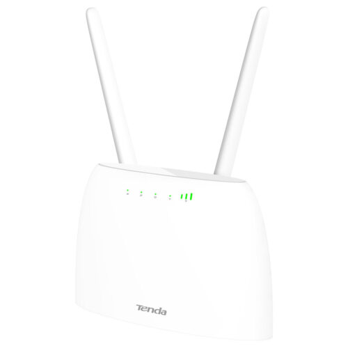 Router Wireless Tenda 4G07, AC1200, Dual-Band, 1 x LAN/WAN, , Slot SIM, 2 antene, Alb