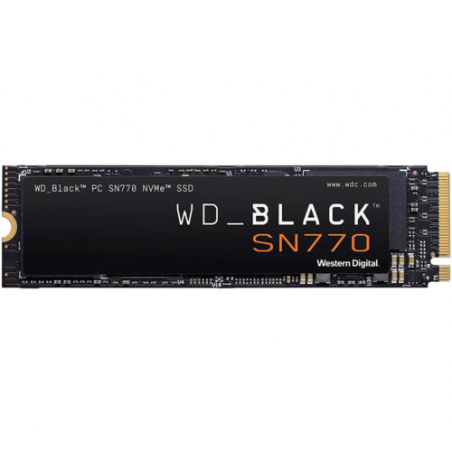 SSD WD Black WDS200T3X0E, 2TB, M.2 2280, PCI Express 3.0, 6 GB/s, R/W speed: up to 4000MBs/2000MBs