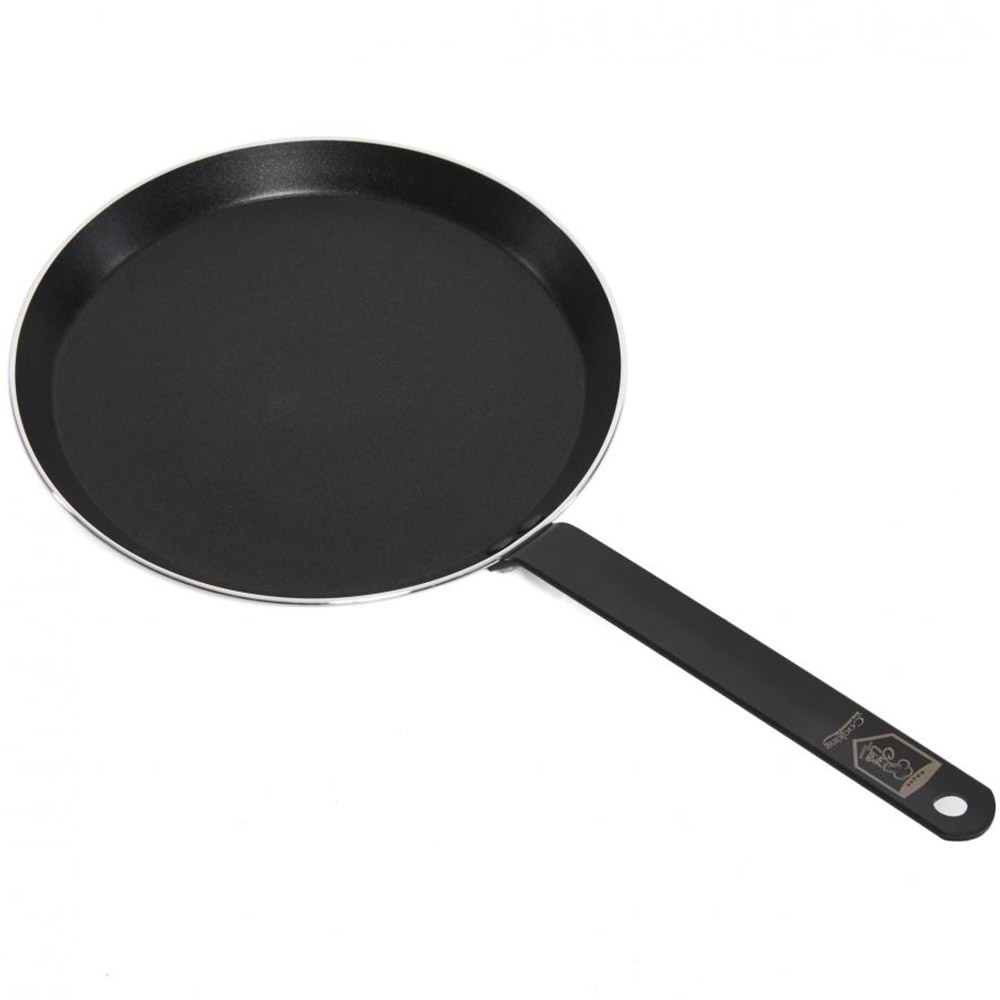 Tigaie pentru clatite profesionala, 30 x 2 cm, Chef Line, Cooking by Heinner, HR-JH-C30