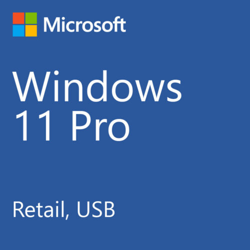 Licenta retail Microsoft Windows 11 Pro, 32-bit/64-bit, English, USB P2