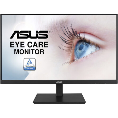 Monitor LED Asus VA24DQSB, 23.8 inch, IPS, Full HD, Flicker-free, Low Blue Light, 5 ms, 75Hz, DP, HDMI, VGA, USB 2.0, Pivot