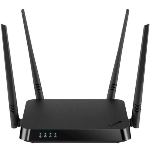 Router Wireless D-link DIR-842V2, 1 x WAN Gigabit, 4 x LAN Gigabit, 4 Antene Externe, AC1200, Negru