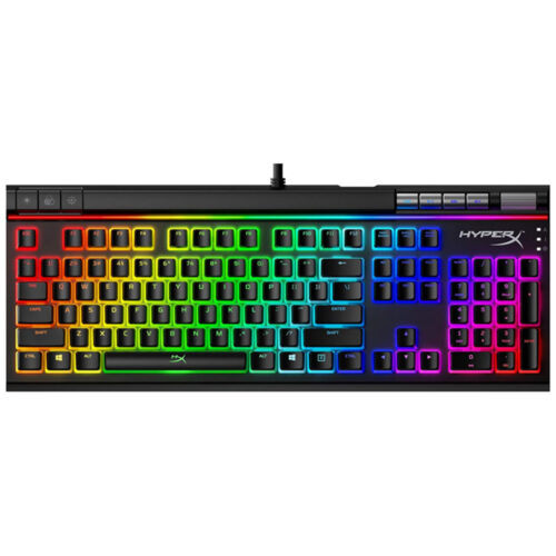 Tastatura Gaming HyperX Alloy Elite 2 Red Switch, cu fir, RGB