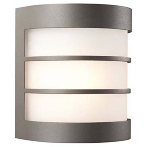 Aplica pentru exterior Philips Calgary, E27, IP44, Sticla/Otel, Antracit, 000008718696176825