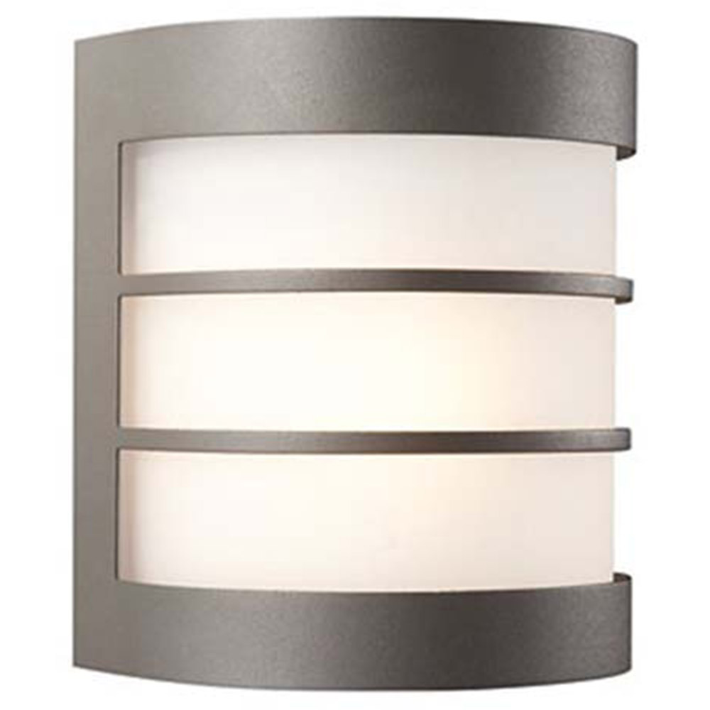Aplica pentru exterior Philips Calgary, E27, IP44, Sticla/Otel, Antracit, 000008718696176825