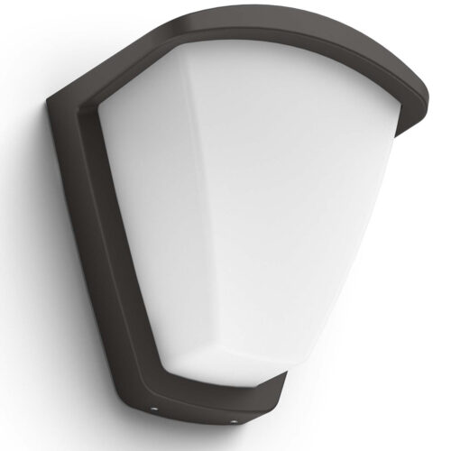 Aplica pentru exterior Philips Kiskadee, E27, IP44, Aluminiu, Antracit, 000008718696165850