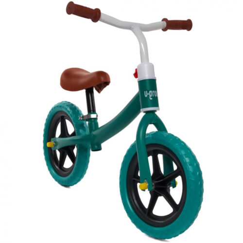 Bicicleta fara pedale U-Grow UGBB-001TR, usoara dar rezistenta, verde