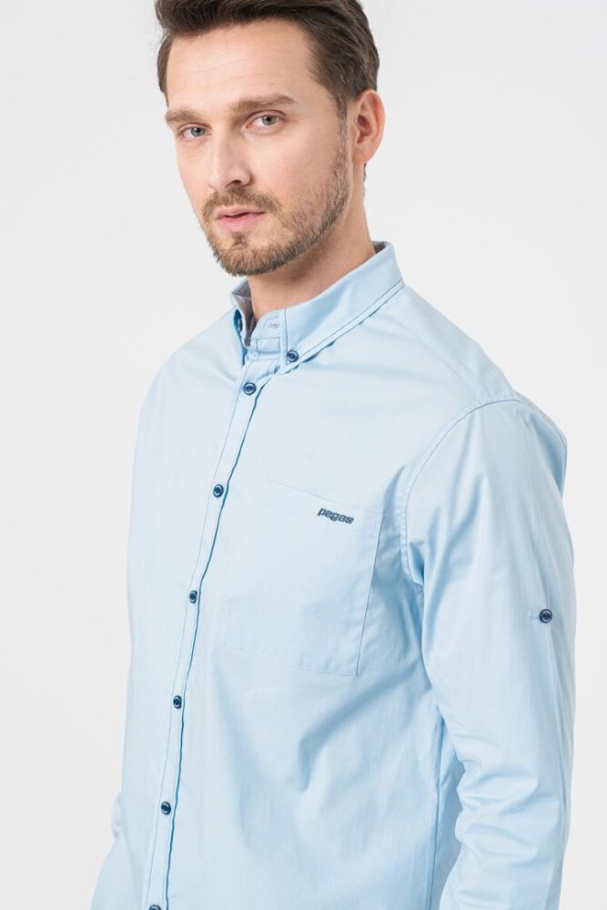 CAMASA CASUAL BARBATI LIGHT BLUE L