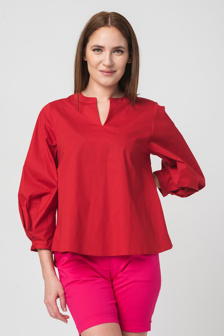 CAMASA CASUAL FEMEI RED XS