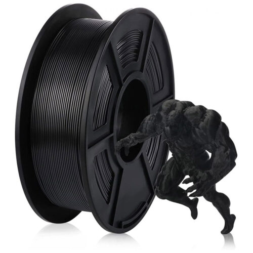 Filament pentru Imprimanta 3D Anycubic PLA, 1.75mm, 340m, Negru, 1 kg, ANY PLA BLACK