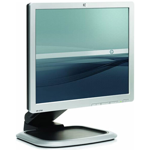 Monitor LCD HP L1750, 17 inch, 5 ms, VGA, DVI, Grad A- - Second hand