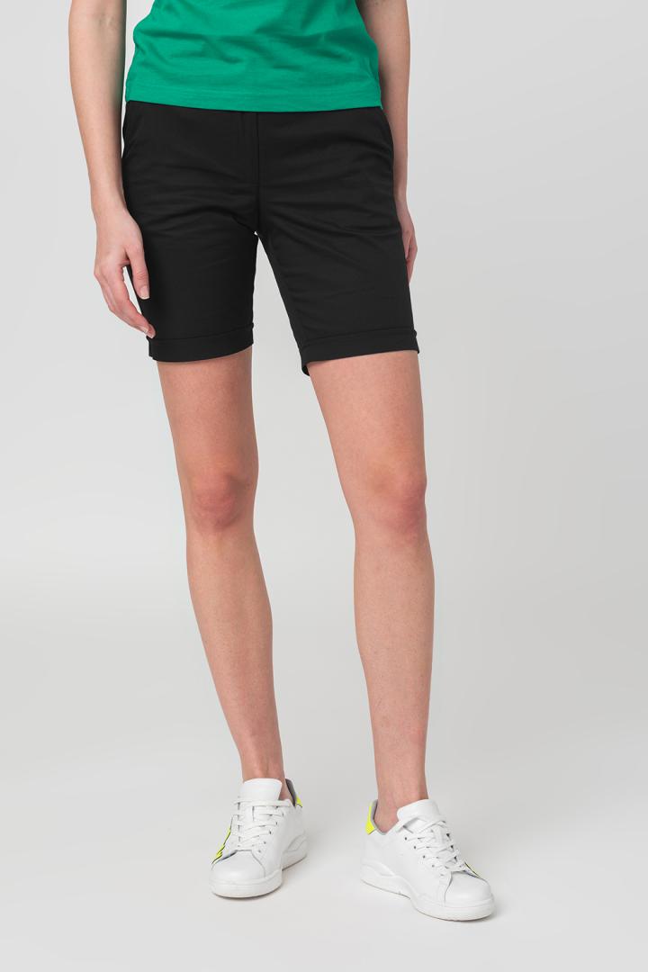 PANTALONI SCURT CASUAL FEMEI BLACK L